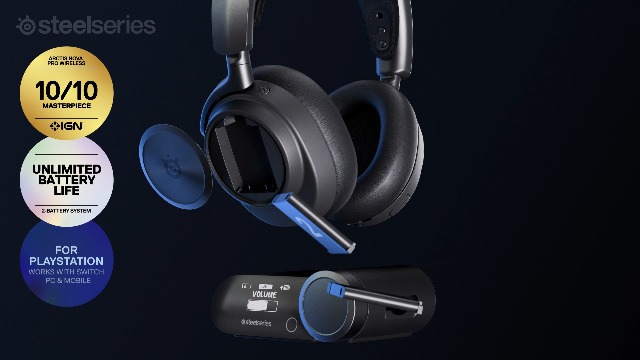 SteelSeries Arctis Nova Pro Wireless - Multi-System Gaming Headset
